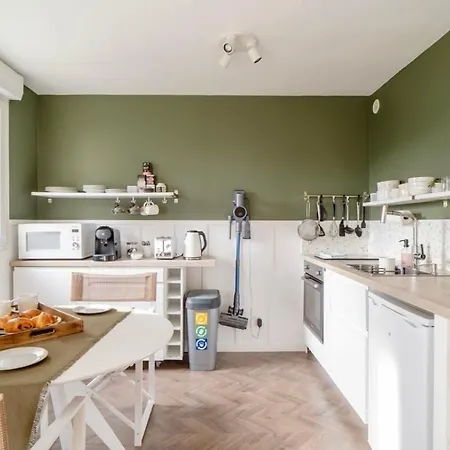La Petite Oasis- Ideal Couple - Calme - Balcon Sud - Lumineux - 10min Du Centre & - Proche Centre Juno - Wifi Courseulles-sur-Mer