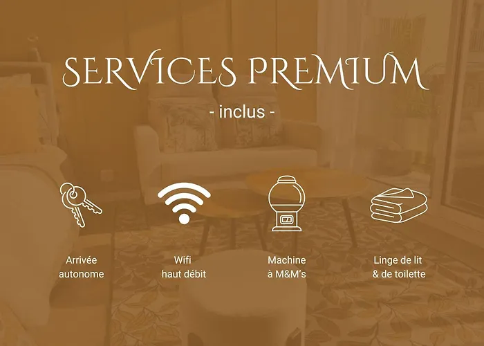 Apartman La Petite Oasis - Pour 2pers - 2km Du Centre Juno Et Du Debarquement - 10min A Pieds Du Centre & De La - Balcon - Exposition Sud - Stationnement & Wifi Gratuits *