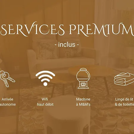 Apartmán La Petite Oasis - Pour 2pers - 2km Du Centre Juno Et Du Debarquement - 10min A Pieds Du Centre & De La - Balcon - Exposition Sud - Stationnement & Wifi Gratuits *